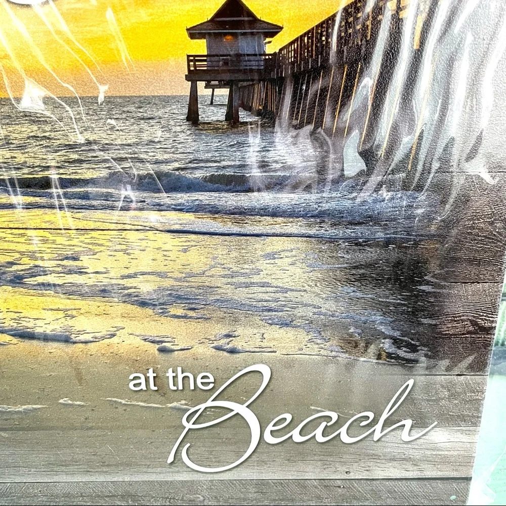 NEW Life Is Better At The Beach Metal Sign